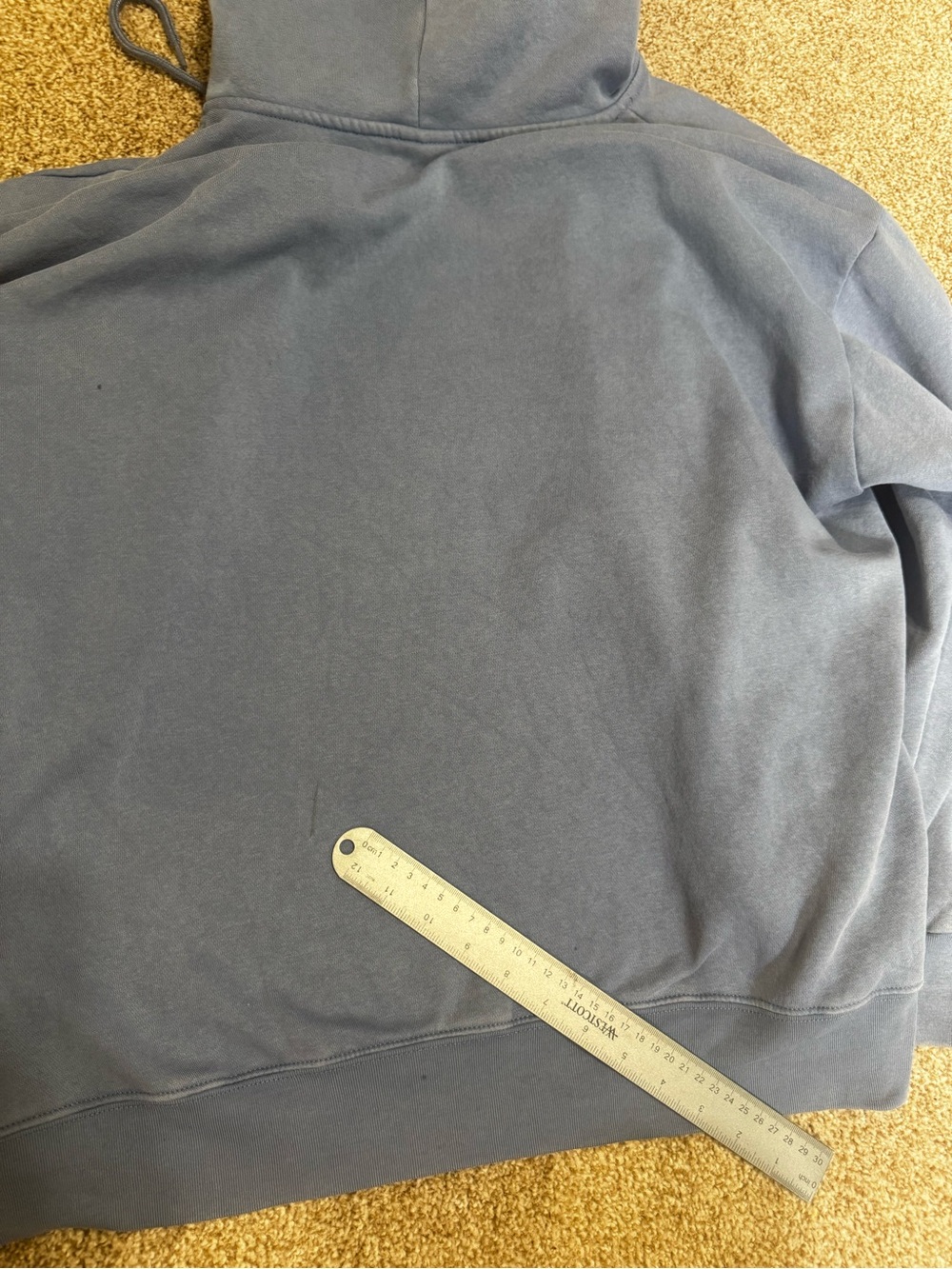 Disney Stitch Ohana Blue Zip Hoodie XL Freeze Fleece Graphic Sweatshirt - Picture 4 of 6